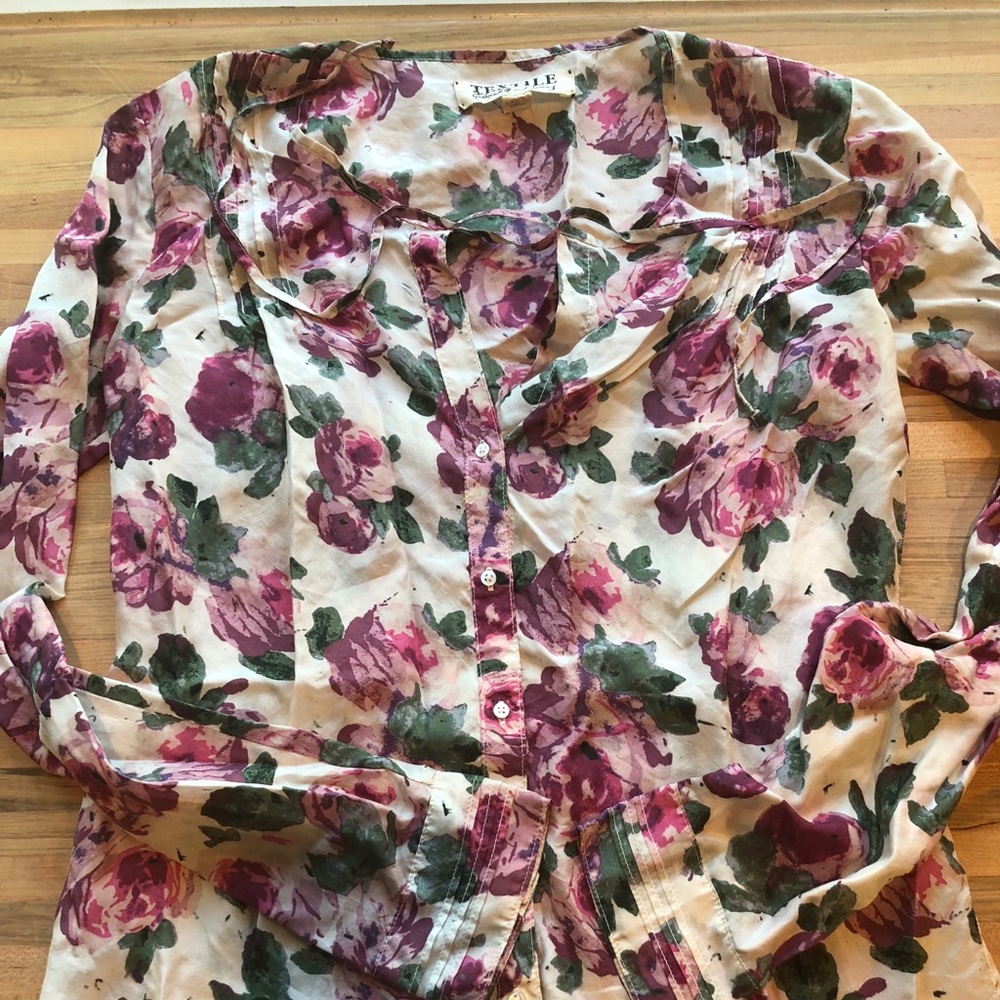 Elizabeth and James silk blouse